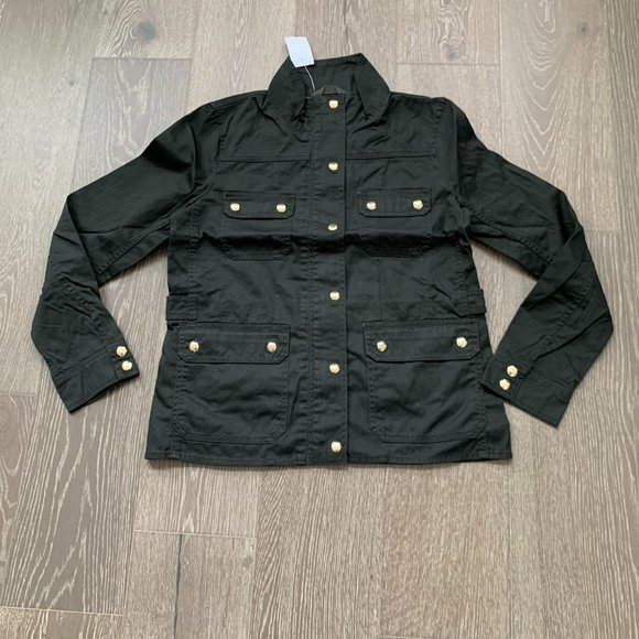 J. Crew Factory Jackets & Blazers - J. Crew Factory Resin Twill field jacket